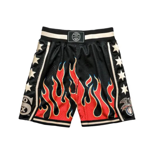 Mitchell Ness Mitchell & Ness x Joe Freshgoods Черные Унисекс Баскетбольные шорты