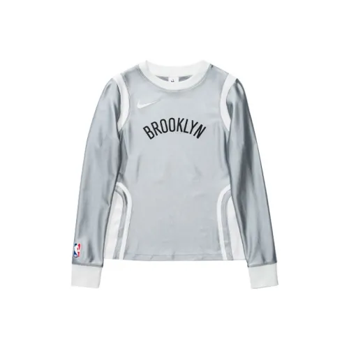 Nike T-Shirt Женская Дымчатый Серый США Версия