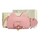 Крестообразная текстура, пудра (позолоченная коробка)