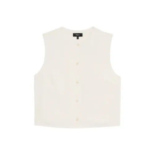 Theory Экрю Женские Майки