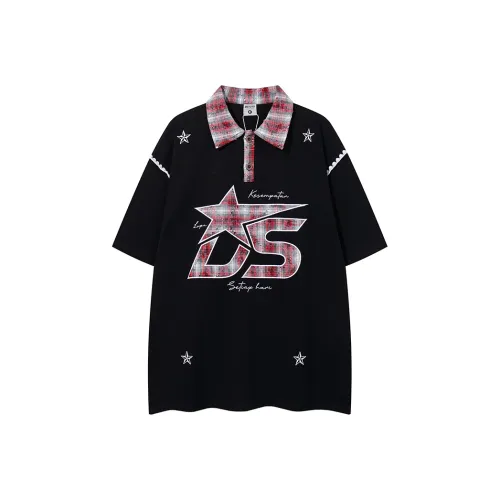 WAYHWEI Т-рубашка с оборванным рукавом унисекс