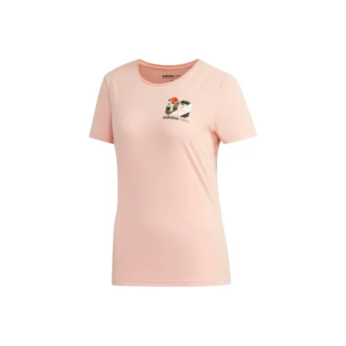 ADIDAS NEO T Shirt Женская Розовая