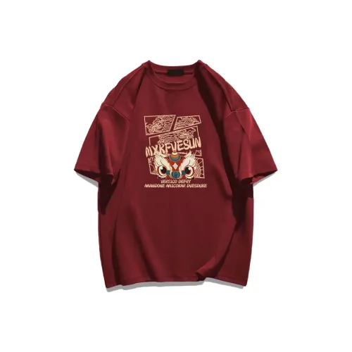 Труба Т-рубашка Унисекс Бордовый