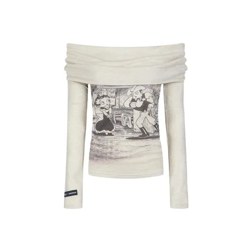 WooHa Standard T-Shirt Женская Абрикос