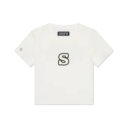SMFK T-рубашка Женская Snow Mountain Белая
