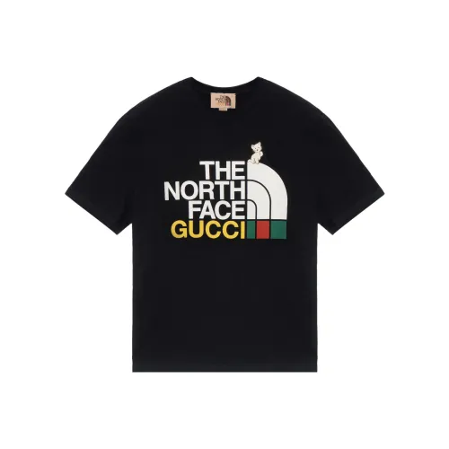 GUCCI X The North Face T-Shirt Женская Черная