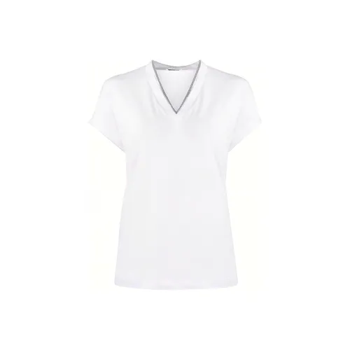 Brunello Cucinelli Белые Женские Рубашки T