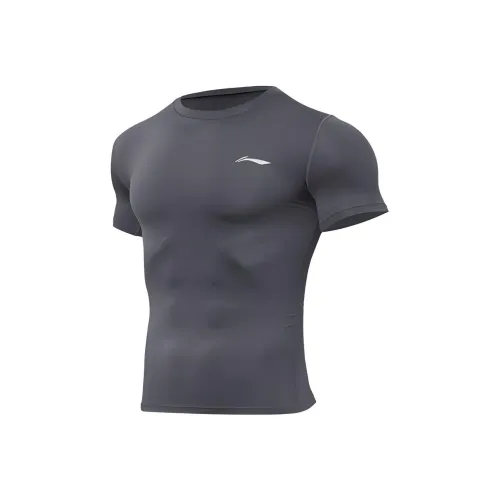 LINING Abyss Серый Мужская Спортивная Одежда