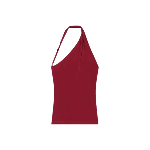COURREGES Red Women's Tank Tops