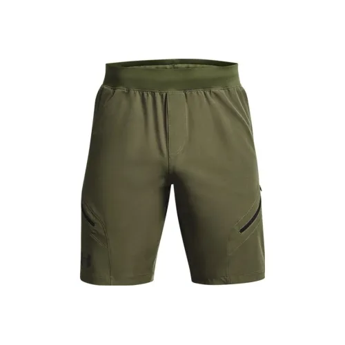Under Armour Зеленые Спортивные Шорты для Мужчин