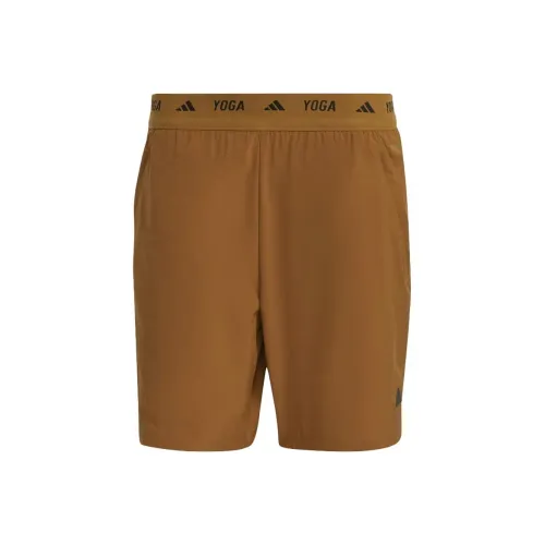Adidas YOGA TRAINING 2 в 1 Шорты Спортивные шорты Мужские Бронза