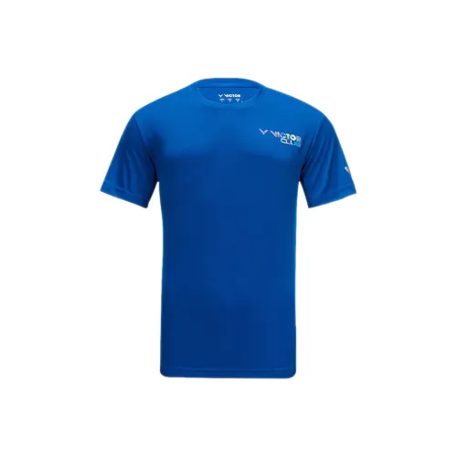 VICTOR Бадминтон Джерси Унисекс Синий