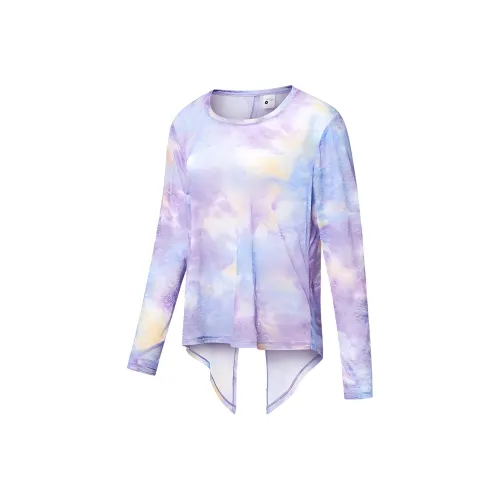 Saucony Ослепительный цвет Tie Dye Набор Женские Футболки