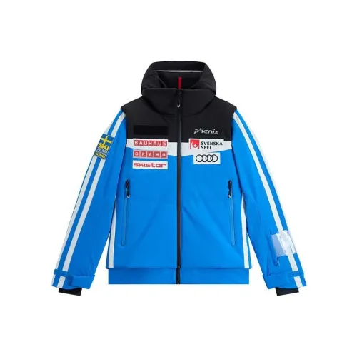 Phenix Одежда Набор Blue Top + Черные Брюки Унисекс Наборы Лыжных Костюмов