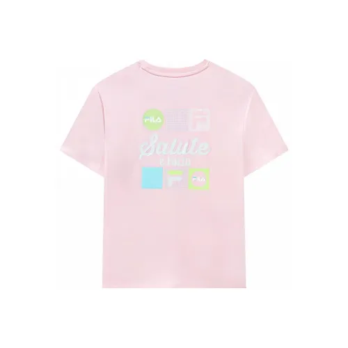 FILA Baskin Robbins Розовые Женские Футболки