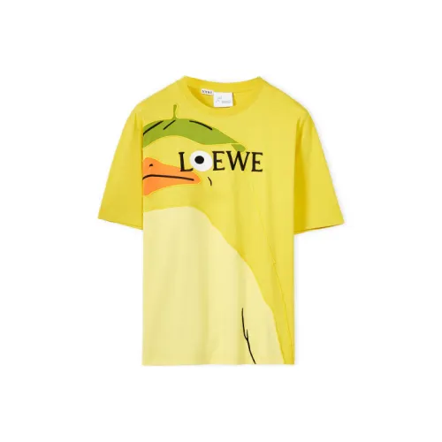 LOEWE Spirited Away Желтые Женские Футболки