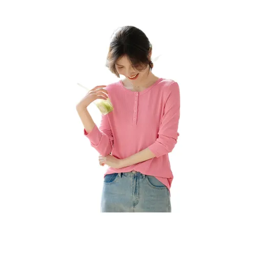 XWI T-Shirt Женская Ярко-Розовая