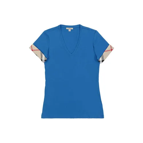 Burberry SS21 T-Shirt Женская Синяя