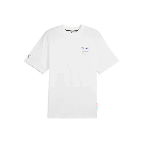 PUMA BMW M Motorspor Racing T-Shirt Мужской Белый