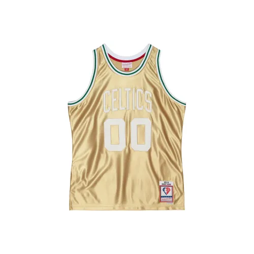 MITCHELL NESS Баскетбольная Джерси Мужская Золотая