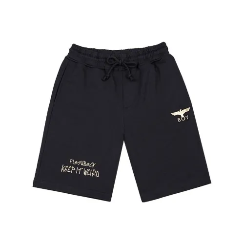 Boy London Повседневные шорты Мужские Черные