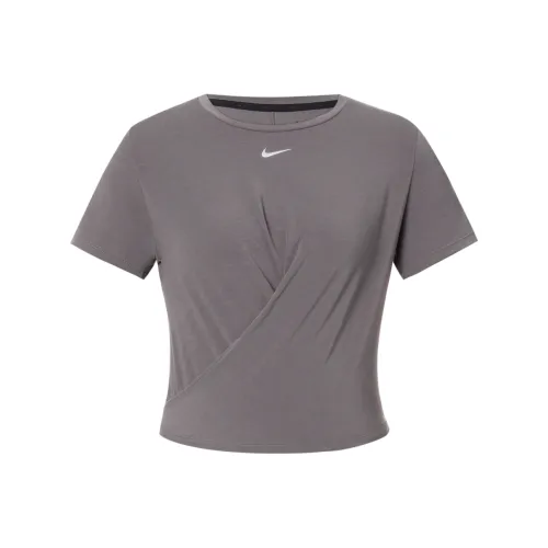 Nike T-Shirt Женская Рудый Фиолетовый