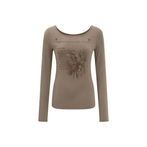 Ariseism Хаки Женские Футболки