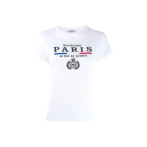 BALENCIAGA Белые Женские Футболки