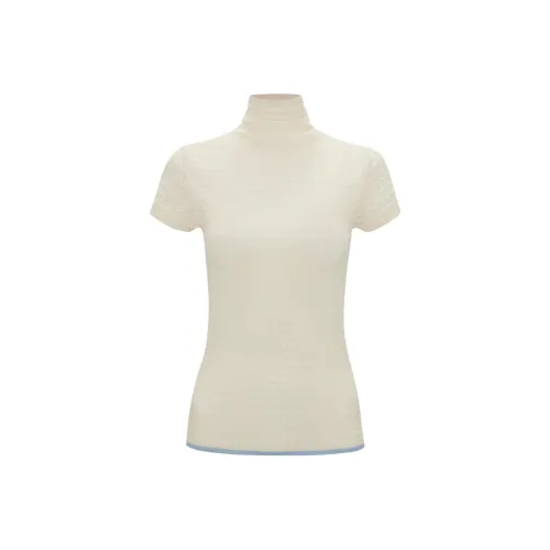 VICTORIA BECKHAM T-рубашка Женская Кремовая