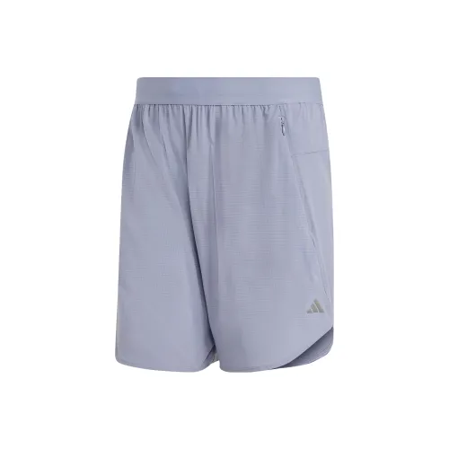 Adidas Hiit Серебристо-серый Фиолетовый Мужские спортивные шорты