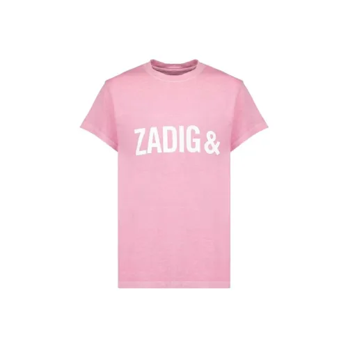 Zadig Voltaire T-рубашка женская розовая
