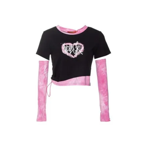 MYMIX Черные Женские Футболки