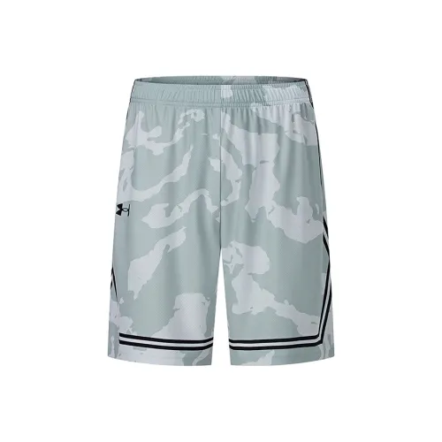 Under Armour Белые Спортивные Шорты для Мужчин