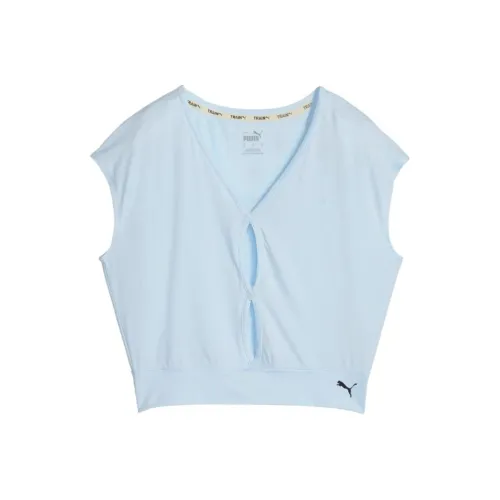 PUMA Aqua Blue Женские T-рубашки