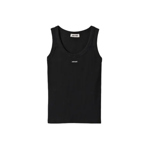 MIU MIU Черные Женские Майки