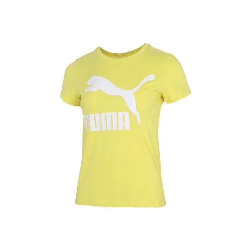 PUMA Желтые Женские Футболки