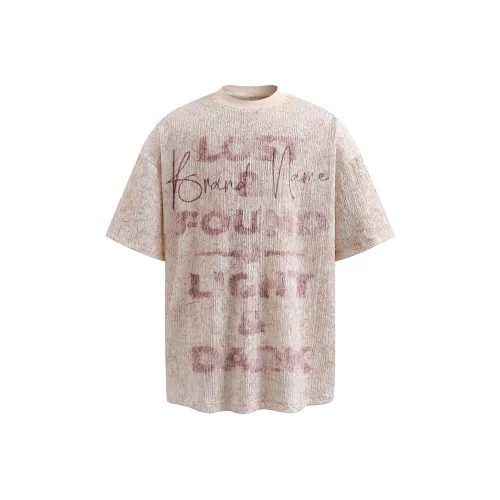 BEAR UNION Розовая унисекс футболка