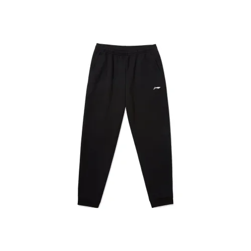 Лайнер Badminton Series Осенние Спортивные Брюки Мужские Черные