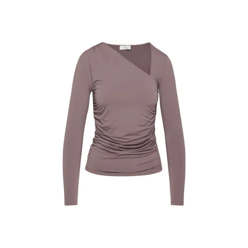 ARITZIA T Рубашка Женская Дымчатый Баклажан Дымчатый Баклажан Фиолетовый