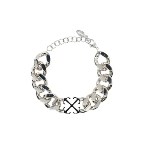 Off Белый Brass Bracelets Мужской