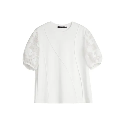 ELLE Белые Женские Футболки