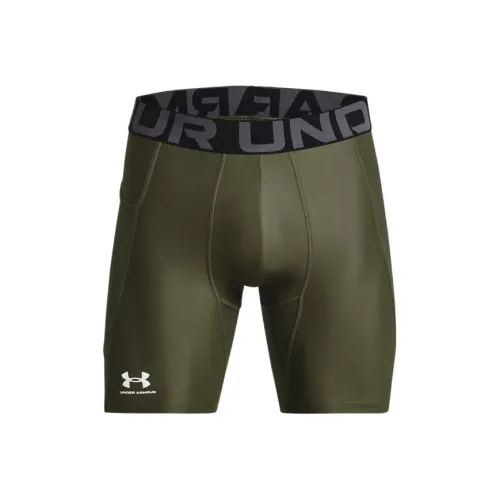Under Armour HeatGear Зеленые Мужские Спортивные Шорты