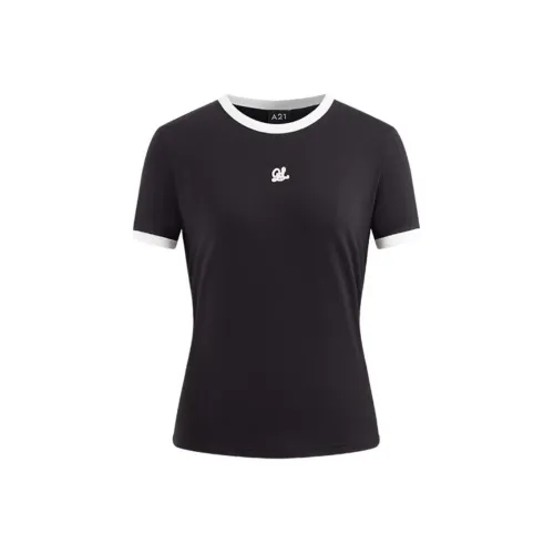 A21 Черные Женские Футболки