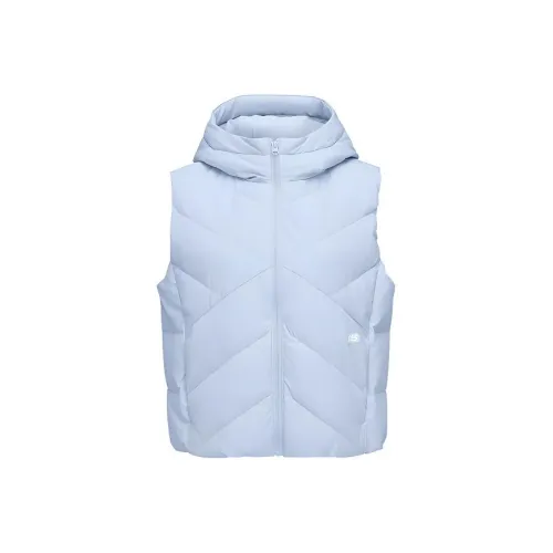 Skechers Майка Женская Светло-Серый Синий