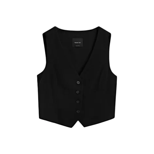 Massimo Dutti Майка Женская Черная