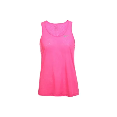 NIKE Розово-красные Женские Майки