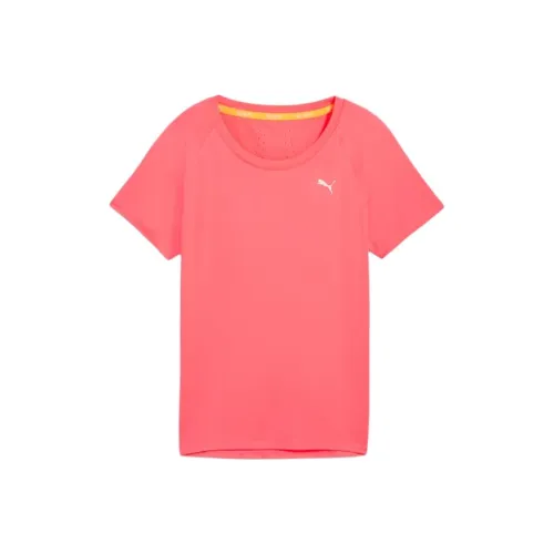 PUMA Темно-розовые Женские Футболки