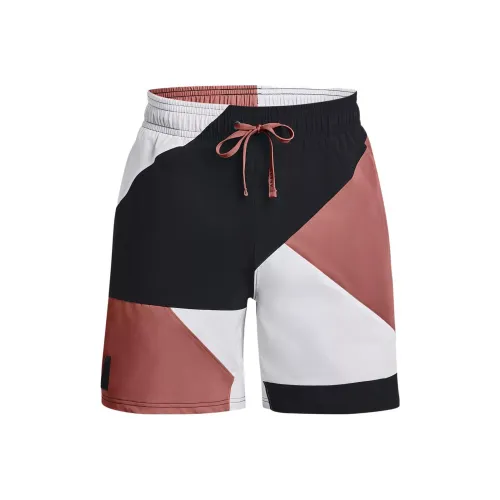 Under Armour Полимер Красный Мужские спортивные шорты