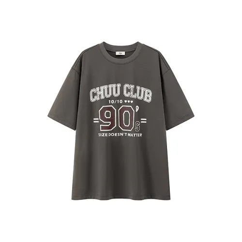 CHUU T-Shirt Женская Угольный Серый