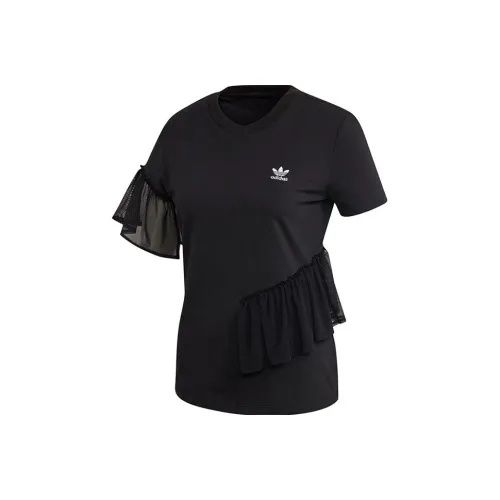 adidas originals Тюль Черный Женские Футболки